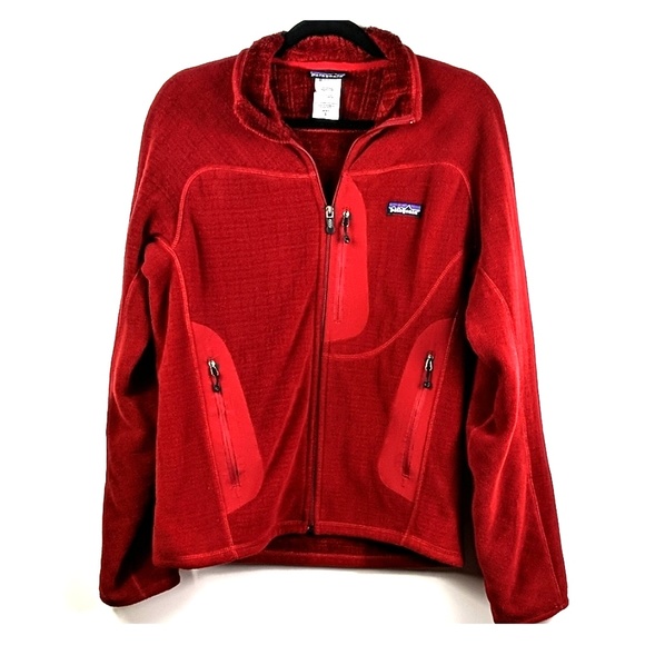 Patagonia Other - Patagonia Full Zip Dark Red Fleece
